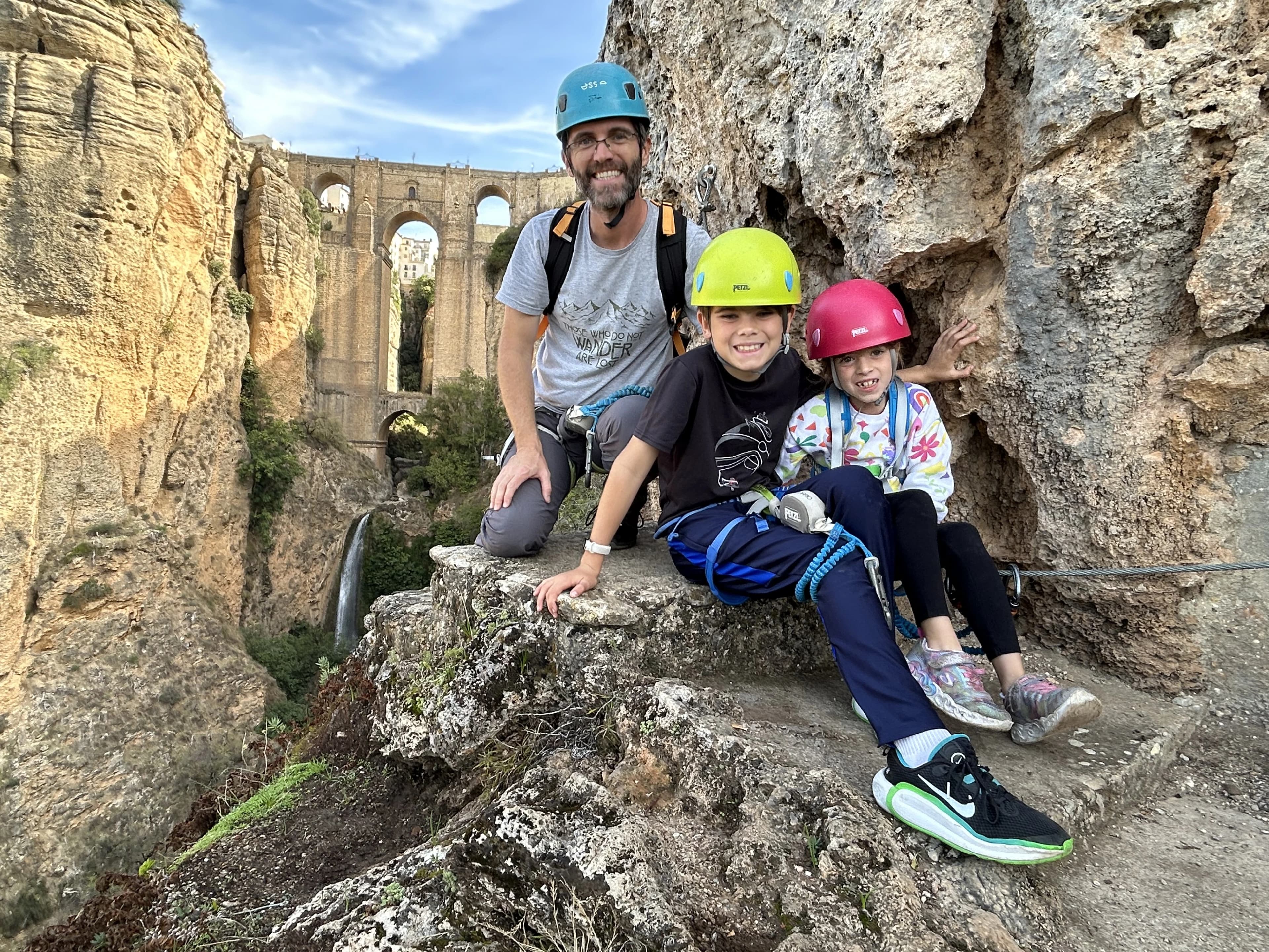 Via Ferrata Ronda - Climbing the iconic Tajo cliffs in via ferrata ronda