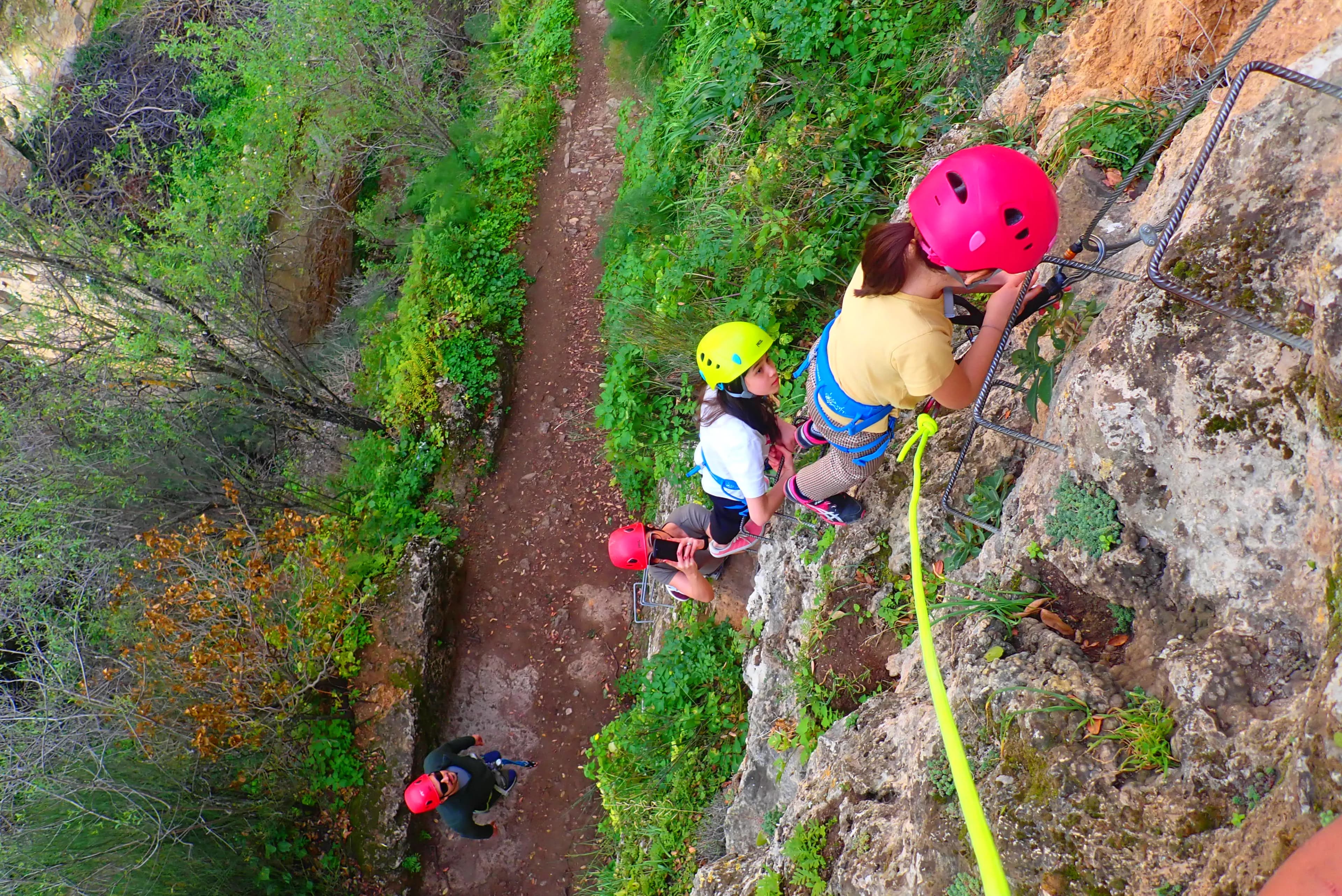 Via Ferrata Ronda - Adventurers in via ferrata ronda
