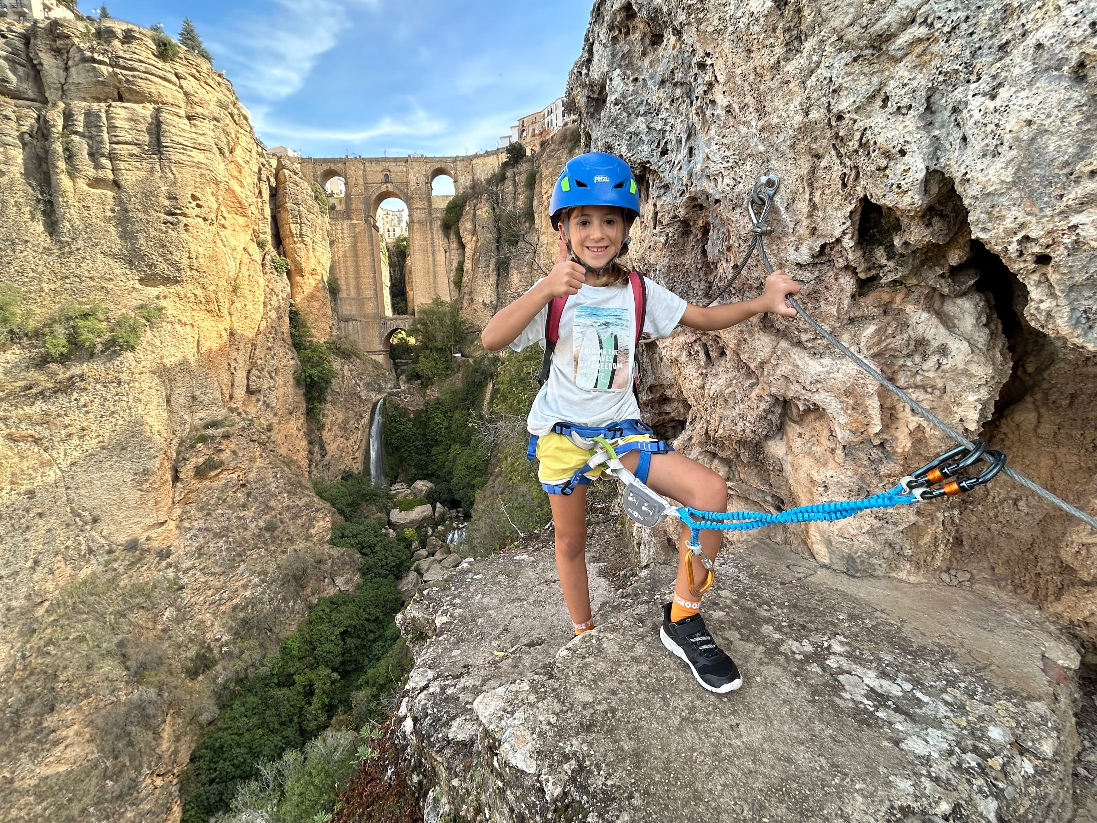 Via Ferrata Ronda - Nature in via ferrata ronda