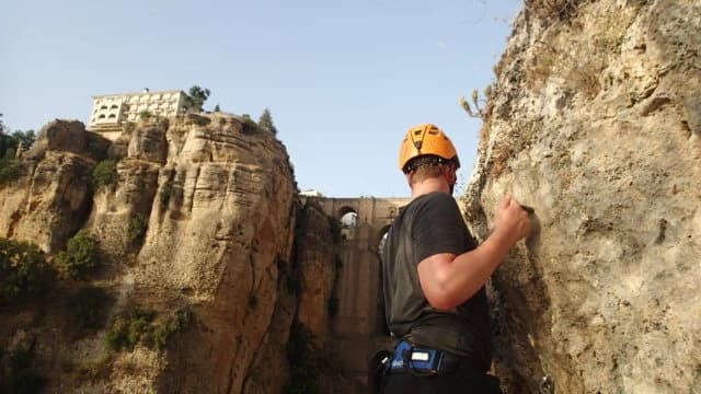 Via Ferrata Ronda - Aerial views in via ferrata ronda