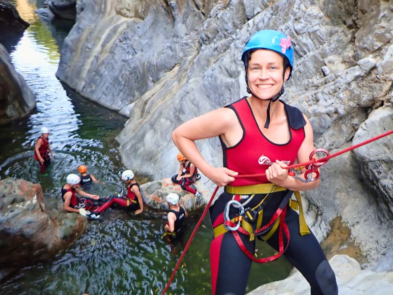 Canyoning harness