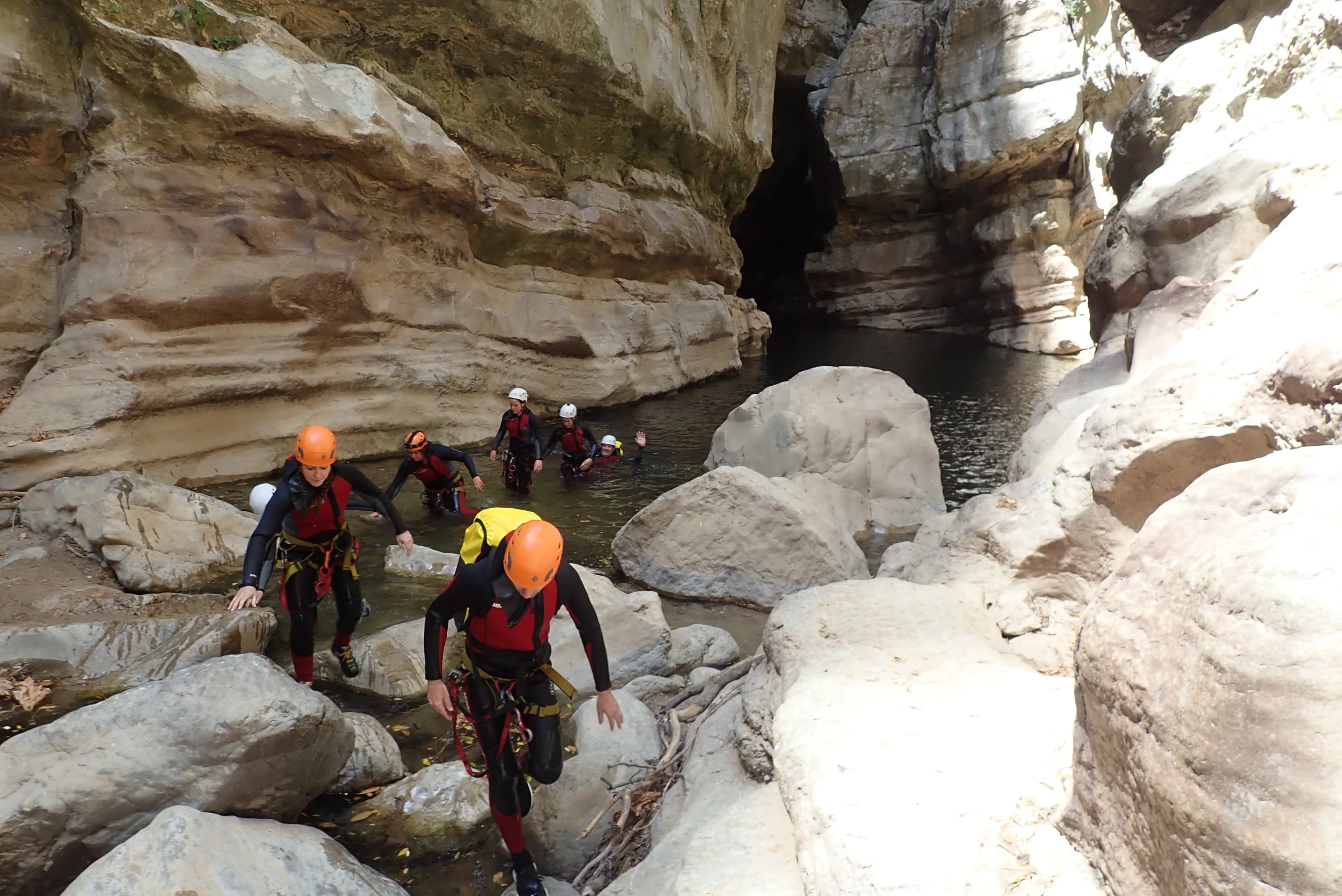 Buitreras canyon - Canyon walls in buitreras canyon