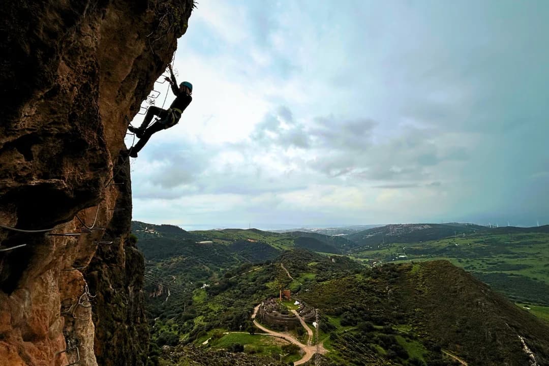 Via Ferrata Casares - Spectacular views in via ferrata casares