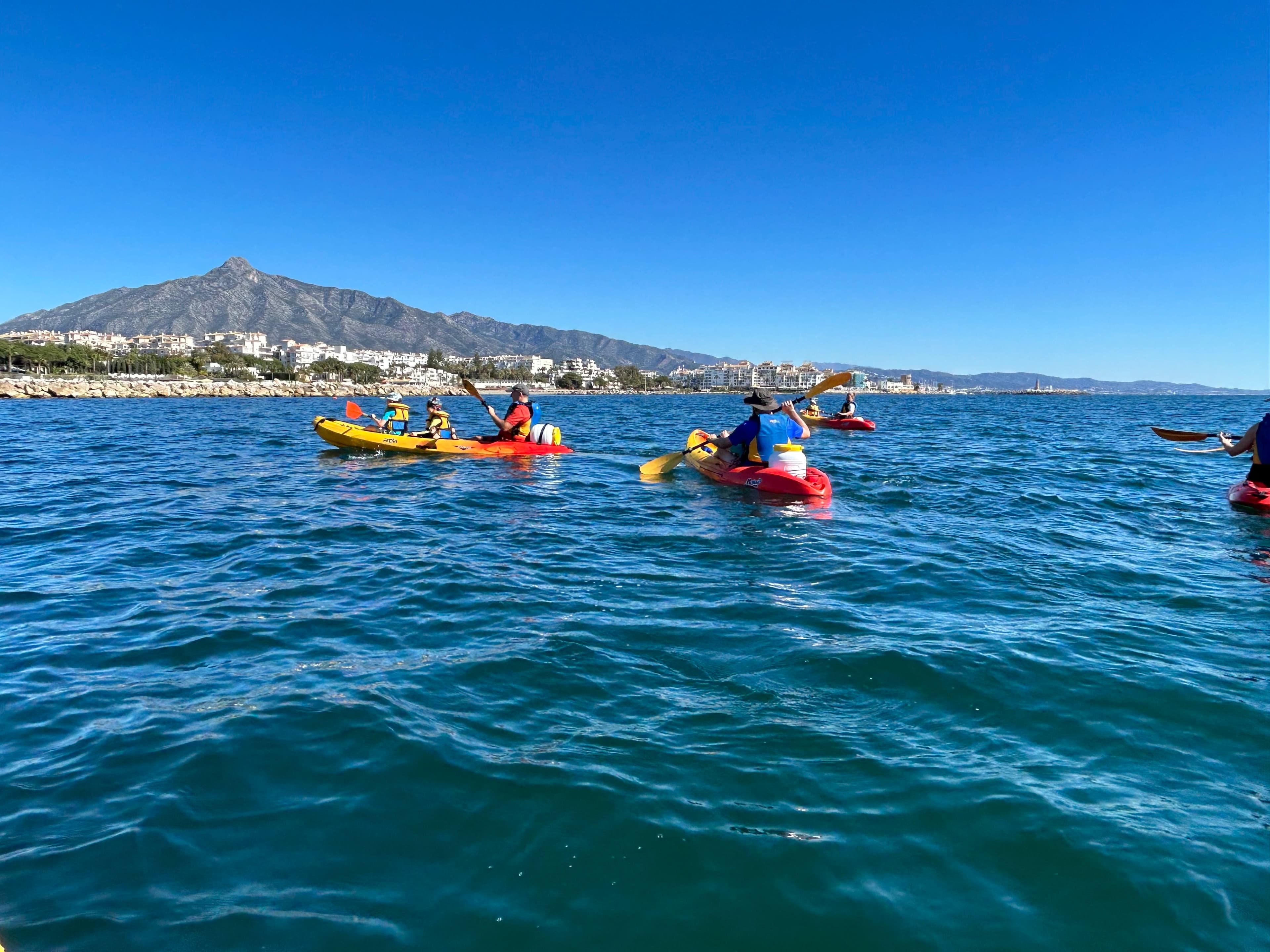 Kayak Puerto Banús - Spectacular views of Marbella's coast during the kayak tour