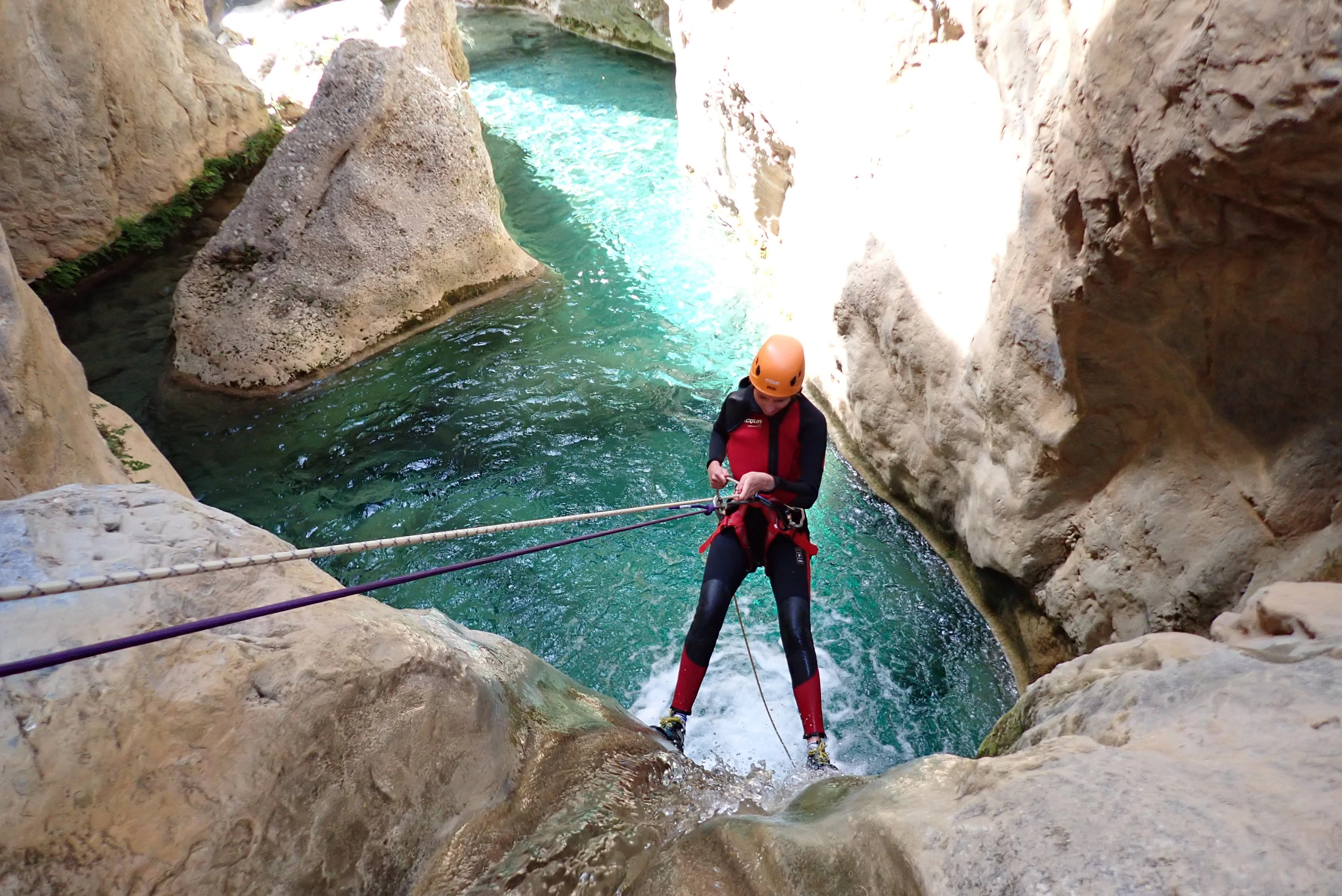 Rio Verde canyon - Turquoise waters in rio verde canyon