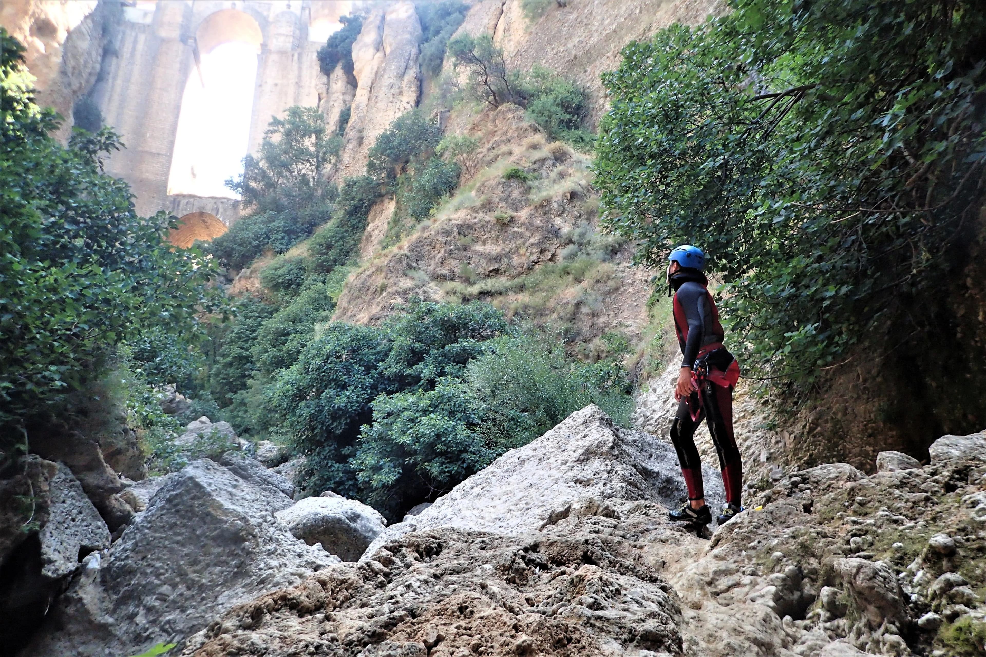 Tajo de Ronda - Canyon walls in Ronda canyon
