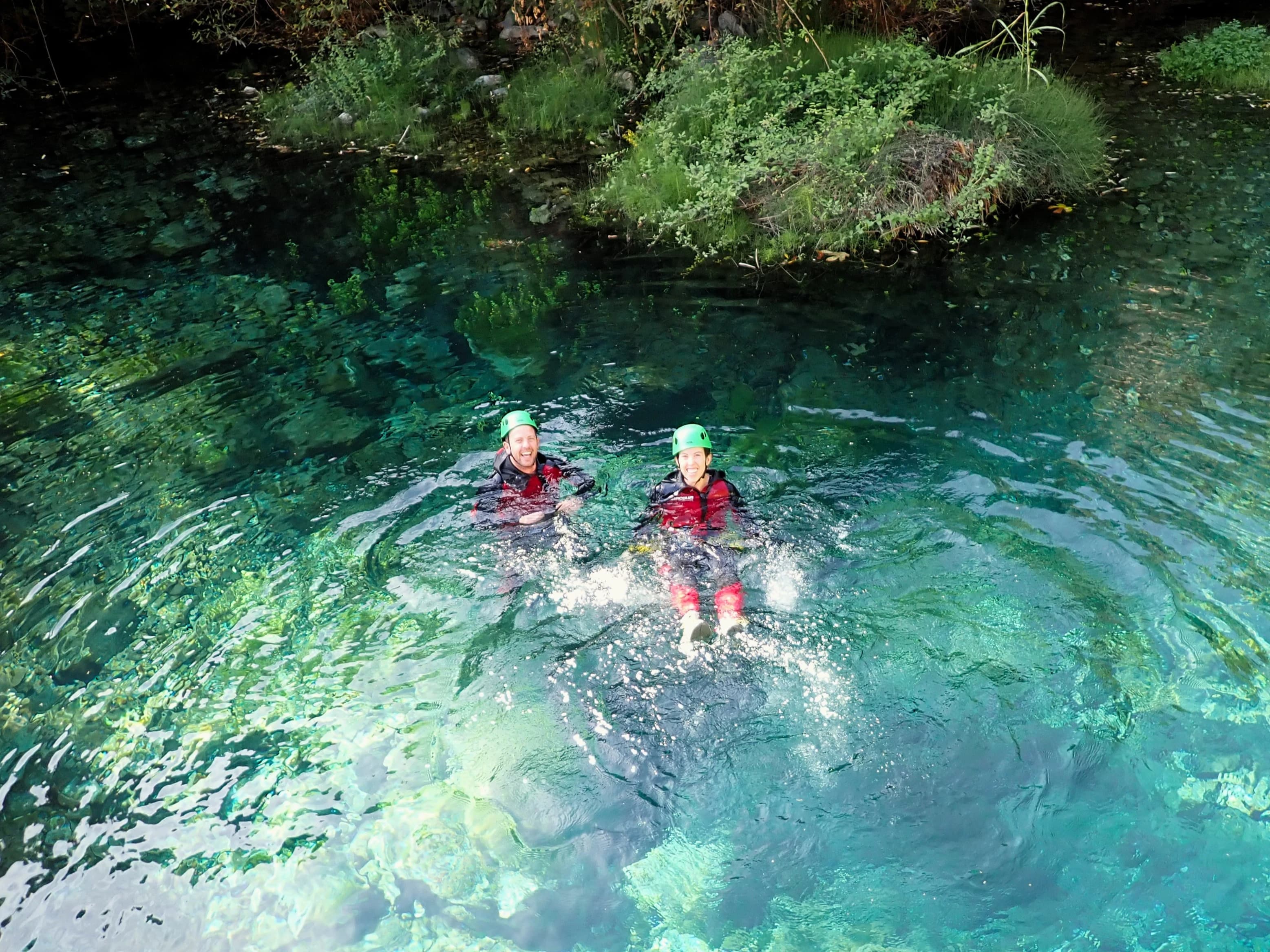 Zarzalones canyon - The 21m Waterfall Canyoning Near Marbella & Málaga
